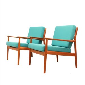 (1x still available.) Glostrup / Svend Aage Eriksen armchair / teak / easy chair /Mid Century / Danish Modern Design