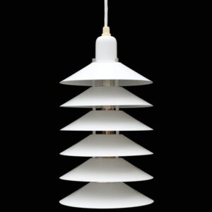 Jørgen Gammelgaard / Design Forum "Tiptop" Hängeleuchte (Samoa-Version) / Danish modern design