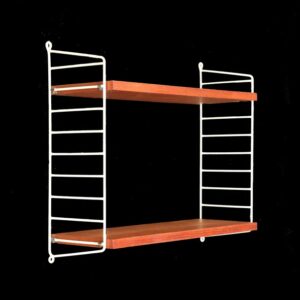 Original String-Regal / Kajsa + Nisse Strinning / Teak / mid century modern design / 59x50x20cm