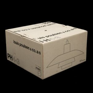Ungebrauchte / original verpackte Louis Poulsen "PH 4/3" Hängeleuchte / N.O.S. / Poul Hennigsen