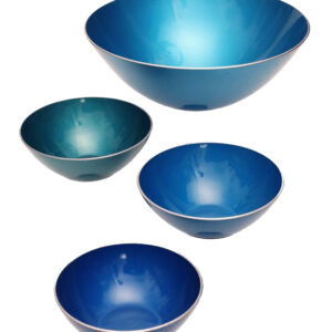 Bjørn Engo / "Emalox" Alu Schale / Schüssel / Mid century modern Design / Norwegen