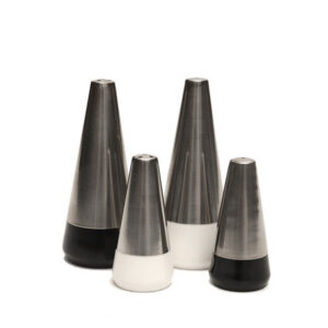 Mid century A & B Lundtofte / Lone Sachs salt & pepper shakers / Danish modern Design